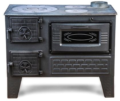 Отопительно-варочная печь МастерПечь ПВ-04 с духовым шкафом, 7,5 кВт в Кемерове