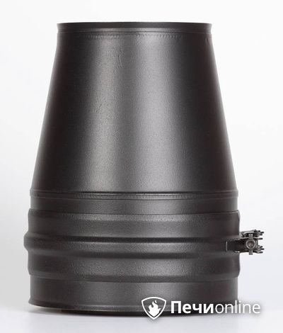 Комплектующие дымохода Schiedel Конус д.150 PM25 (Черный) Permetr в Кемерове