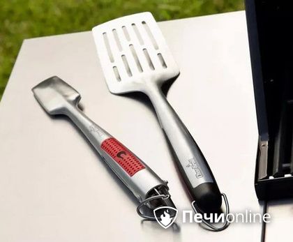Аксессуар для приготовления на огне Char-Broil Набор инструментов  Medallion Series 2 шт (лопатка+щипцы) в Кемерове