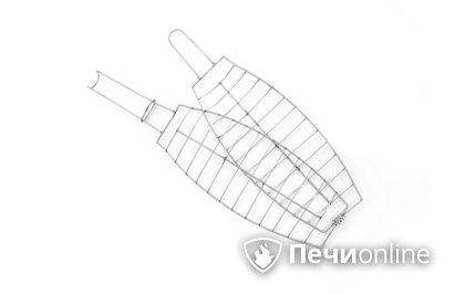 Аксессуар для приготовления на огне Технокерамика Решетка для рыбы в Кемерове