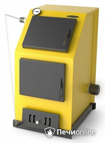 Твердотопливный котел TMF Оптимус Электро 25кВт АРТ ТЭН 6кВт желтый в Кемерове