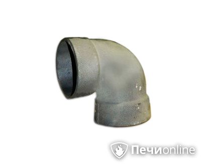 Дымоход Гефест Отвод 90° чугун D130 в Кемерове