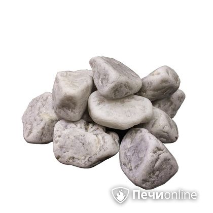 Камни для бани Огненный камень Кварц шлифованный отборный 10 кг ведро в Кемерове